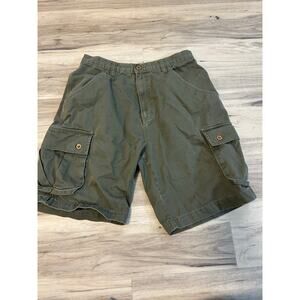 Genuine Sonoma Jeans Co Vintage Men's Khaki Cargo Shorts Actual Size 32